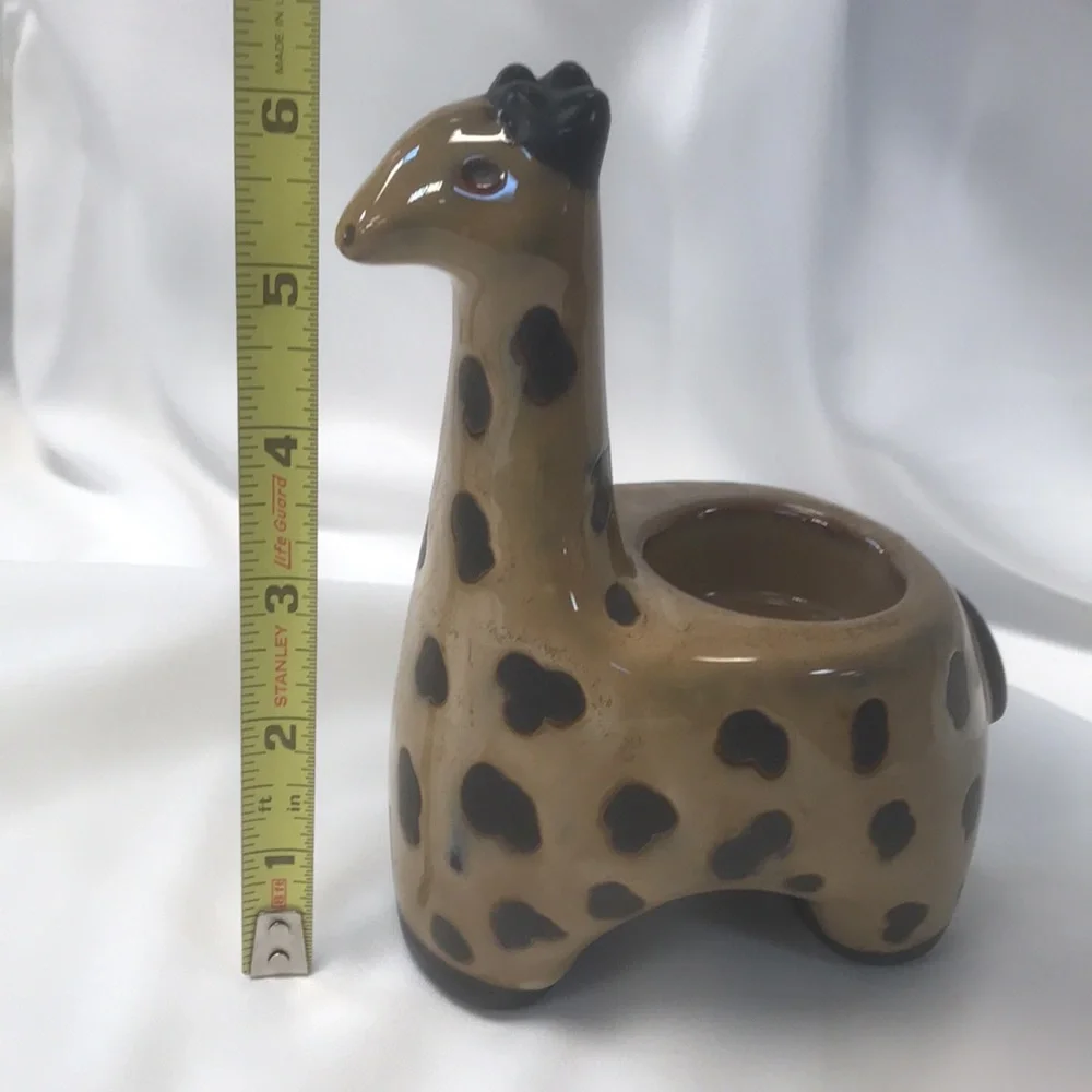 Pier‎ 1 Giraffe Tea Light Holder Figurine